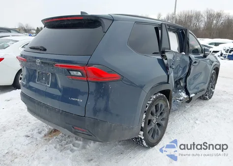 2024 Toyota Grand Highlander Hybrid Limited из США, поврежденный, VIN 5TDACAB55RS019910